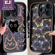 SYCatBlack Casing Casing For Samsung Galaxy S24 FE S23 S25 Ultra S24 Plus A55 A16 5G Phone Case Coup