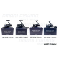 < READY STOCK >AMANI SHIMANO MIRAVEL SPINNING REEL 2500HG, C3000HG, 4000XG, C5000XG