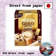 [Direct from Japan]Nestlé  Nescafe Gold Blend Deep Rich Stick Coffee (22P)[Cafe latte]