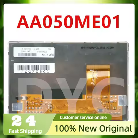 AA050ME01 5.0 Inch LCD Display Screen Panel Original for Mitsubishi Brand New 100% Tested