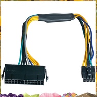 24 Pin to 8 Pin ATX PSU Power Adapter Cable   3020 7020 9020  T1700 12-Inch(30cm)
