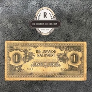 1942 Malaya Japanese Government $1 Dollar Old Banknote - Clearance promo 🔥