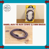 3.5MM MALE AUX TO AUX CABLE GOOD 1.5 M LENGTH