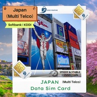 Japan Sim Card 5G (Multi Telco) Unlimited Data Sim Card (3GB - 30GB) GoGo Roaming Travel Sim Card