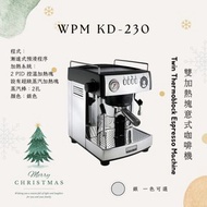 🎄聖誕前夕優惠🎄WPM KD-230 雙加熱塊意式咖啡機｜   香港行貨 [一年保養 ]