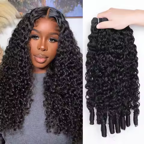 12A Burmese Curly Human Hair Bundles Virgin Hair Burmese Vietnamese Raw Human Hair Extensions 3C4A S