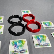 MERAH USD AS 48 FORK RING RED & BLACK