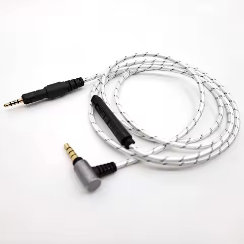 For Audio Technica Sennheiser M50X M60X M70X HD598 HD598SE HD400pro HD560S Earphone Replaceable 3.5m