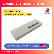 BARU ASAL🔥 Arkansas Hard Honing Stone 12mm x 25mm x 100mm 阿肯色天然磨刀石