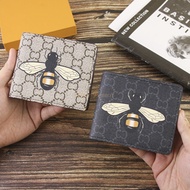 Short Wallet Full Box Black Bee Gray Bee