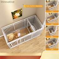 Dog Fence Dog Cage Elevated Dog Fence Splicing Dog Playpen Large Space Dog Crate Fence Dog Cage