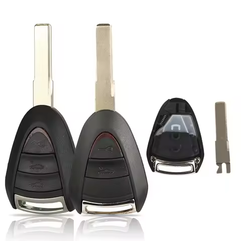 jingyuqin Remote Car Key Shell For Porsche Cayman Boxster GT S 2S 4S Turbo 911 987 996 997 Carrera T