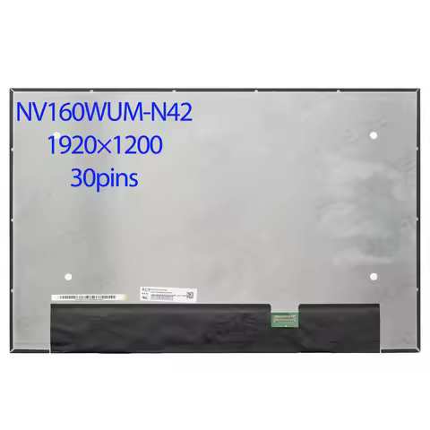 16.0"inch Laptop LCD Screen NV160WUM-N42 fit NV160WUM-N45 B160UAN03.1 for Dell Inspiron 16 5620 5625