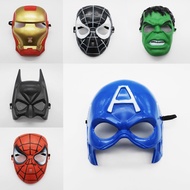 【Ready stock】Super Hero Avengers Hulk Batman Captain America Spiderman Iron man Mask