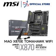MSI MAG X870E TOMAHAWK WIFI DDR5 / D5 AM5 GAMING MOTHERBOARD COMBO 7800X3D / 9700X / 9800X3D / 9900X