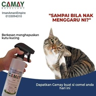 CAMAY SPRAY Pembasmi Kutu Kucing - Camay Cat Flea Repellent (Liquid 100ml,200ml & 500ml)