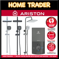 ARISTON ✦ ELECTIC INSTANT WATER HEATER WITH SQUARE RAIN SHOWER ✦ AURES PREMIUM + COPPER TANK ✦ STR-SQ200