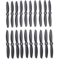 4045 4 Inches For 4X4.5 2 Impellers CW CCW Self-locking Flat Head Propeller 5mm Aperture 1.8g RC DIY