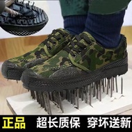 AT/ Labor Protection Shoes Farmland Rubber Sole Construction Shoes Construction Site Work Shoes Low-Top Wear-Resistance