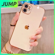 Casing Soft Case Tpu Warna Polos Untuk Iphone 11 / 12 / 6 / 7 / 8Plus