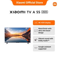 Xiaomi TV A 55 2025｜4K HDR display with motion smoothing technology, Dolby Audio™ , DTS:X, DTS Virtu