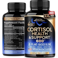 Cortisol Supplement for Women - Holy Basil |  | Rhodiola |  - Plant-Based Hormone Balance - Mood, Fo