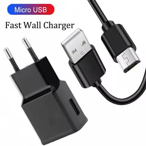 For Samsung Galaxy A10 S7 S6 edge S5 S4 S3 J4 J6 + J3 J5 J7 2017 Note 4 5 Mobile Phone Charger Micro