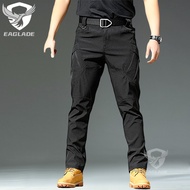 EAGLADE กางเกงสินค้าที่มีกลยุทธ์สำหรับผู้ชายสีฟ้า Ix9 A01