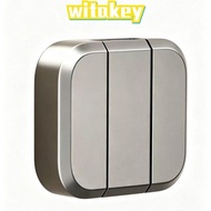 WITAKEY No Drill Wall Hook, Foldable Self-adhesive Hanging Rack, Premium Hidden Waterproof Alloy Pun