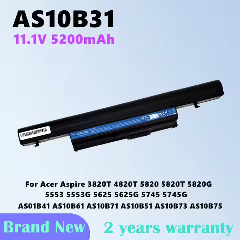 6cells Laptop Battery For Acer Aspire 3820 4820 5820 4745 4553 4625 4820 4820G 7250 7745 7739 5745 A