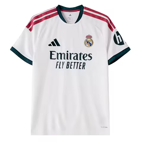 Adidas short-sleeve men's 26/27 season Real Madrid home fan edition football jersey T-shirt JZ7206