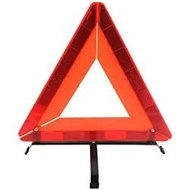 Emergency triangle - Emergency triangle plastic warning sign