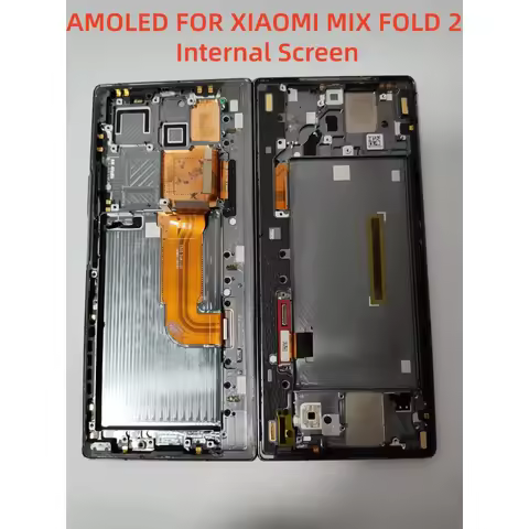 Second-hand AMOLED For Xiaomi Mix Fold 2 Internal screen Main LCD Display For Mix Fold 2 Large Scree