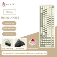 【High Quality】 Ajazz Ak992 Wired Keyboard 98-Key Full Layout Hot-Swap USB Multimedia Gaming Keyboard