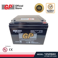 GP Back Up Battery 12V 26AH Rechargeable Sealed Lead Acid VRLA Battery
