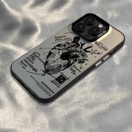 C0068 Heart Casing for Realme C53 C11 2021 C55 C15 C35 C21Y C33 C51 7i C63 C61 C31 C17 Casing Realme