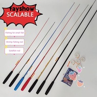 FAY Fishing Rod Full Kits, Telescopic Casting Rod Fishing Rod Set, Travel Fishing Gear Fishing Pole 