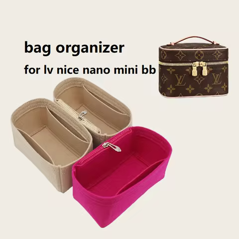 Bag Organizer For Lv Nice Nano Mini BB Bag Insert Customized Color