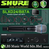 Shure SLXD24/B87A Digital Wireless Microphone System with Beta 87A Handheld Transmitter Mic (SLXD24 B87A)