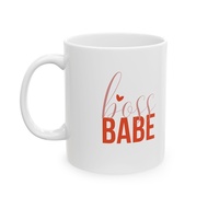Colorful Boss Babe Mug CF Ceramic Mug 11Oz