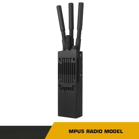 DIY Walkie-Talkie Case MPU5 Radio Dummy Model for Cosplay Training Hunting Shooting Hiking Cs-Wargam
