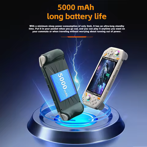 RG52 Pro Max Retro Portable Gaming Console UNISOC S8000 128G EMMC 5.5-inch IPS Screen Android 13 WIF