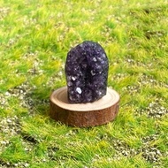 天然小迷你超美紫晶鎮 紫水晶 辦公室 風水 消磁淨化 快速出貨