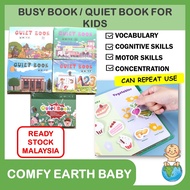 Quiet Book For Kids Busy Book Children Book Early Learning Toys Preshool Learning ABC Numbers Animal