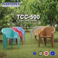 Kursi Plastik Napolly TCC 500 - Kursi Santai Napolly Tebal Sandaran