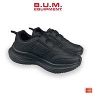 BUM Equipment Kasut Kanak-Kanak Kids Shoes CS817 Warna Hitam - Black School Shoe/Kasut Sekolah