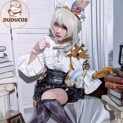 DUD SR dentity V Game Survivor Painter Cosplay Costumes Edgar Valden Golden Ratio Shirt Pumpkin Pant