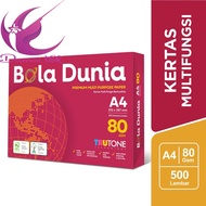 (1 Rim) A4 HVS World Ball 80 Gsm