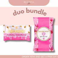 G21 Duo Bundle Minis Golden Dust Soap and Kojic Papaya Honey Oatmeal