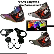 XDOT 626 626A V2 visor side cover 100% original XDOT